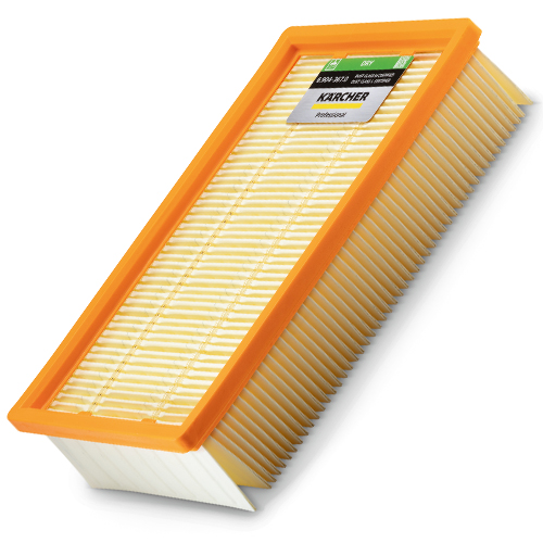 Płaski filtr falisty